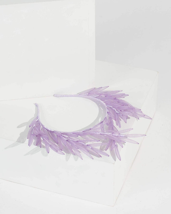 Purple Crin Detailing Headband | Hair Accessories