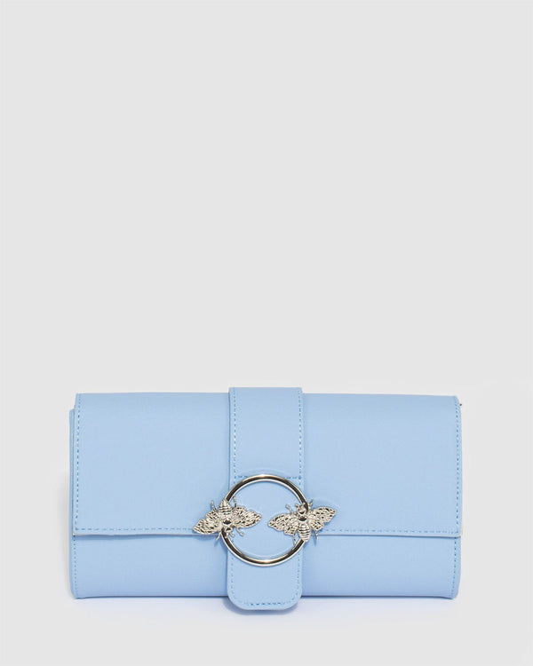 Colette by Colette Hayman Purple Elle Bee Clutch Bag