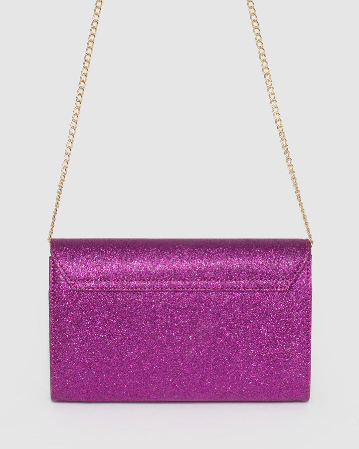 Colette by Colette Hayman Purple Harriet Clutch Bag