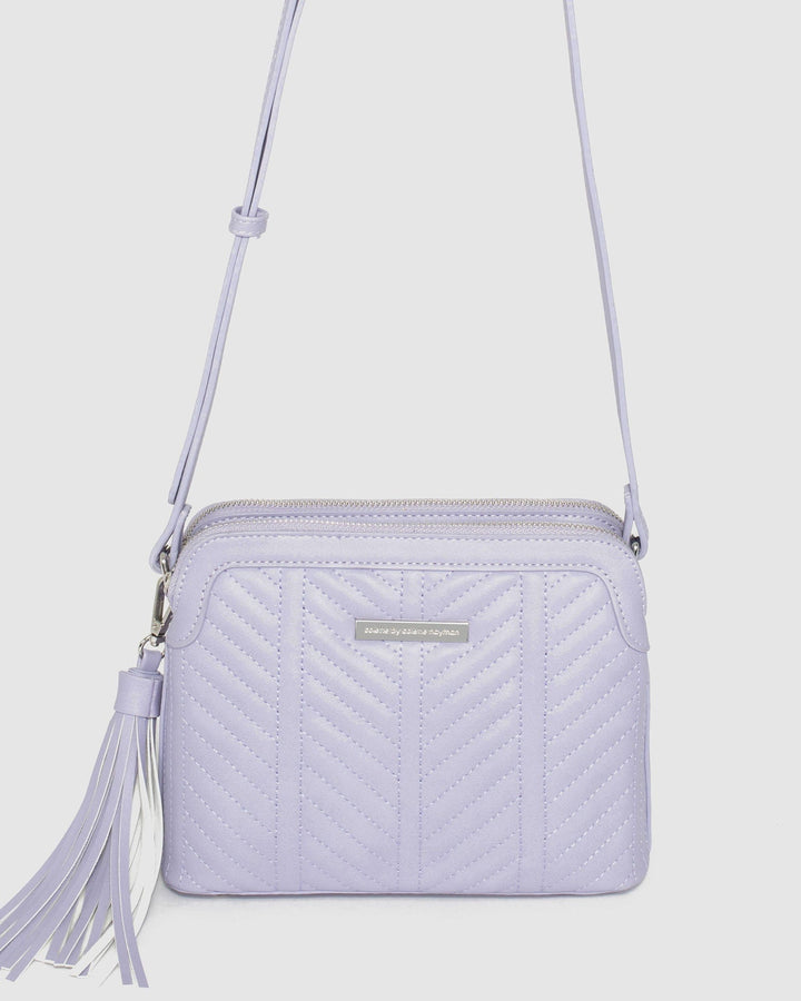 Purple Joanna Crossbody Bag | Crossbody Bags
