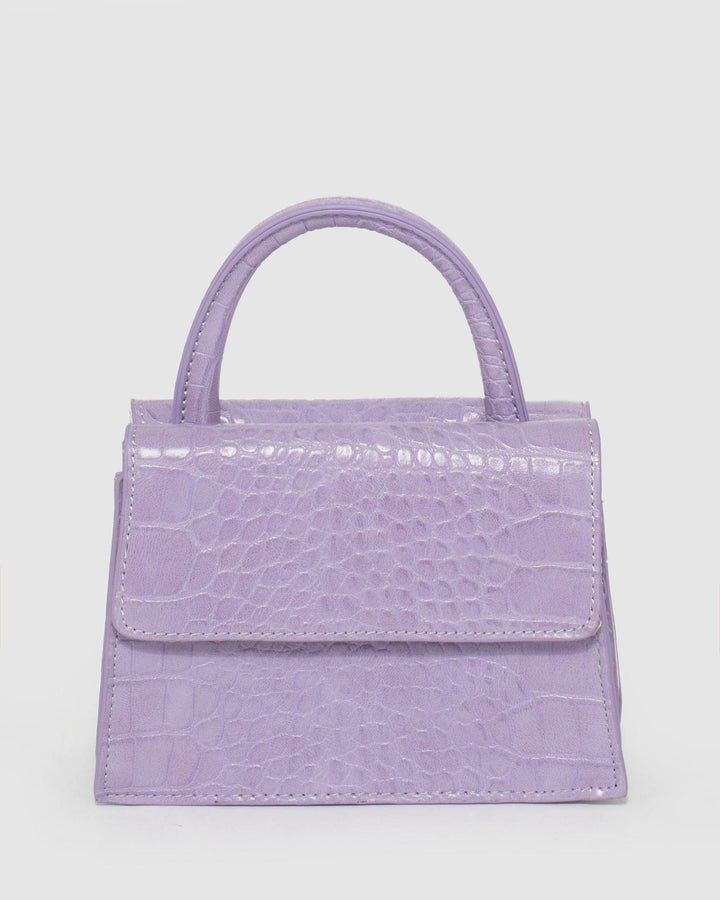 Colette by Colette Hayman Purple Kiki Double Mini Bag