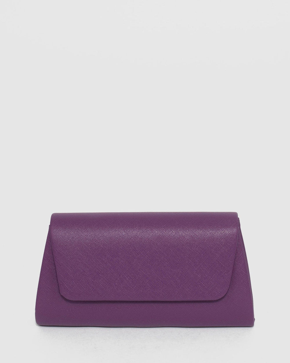 Purple Leaha Evening Clutch Bag Online Colette Hayman