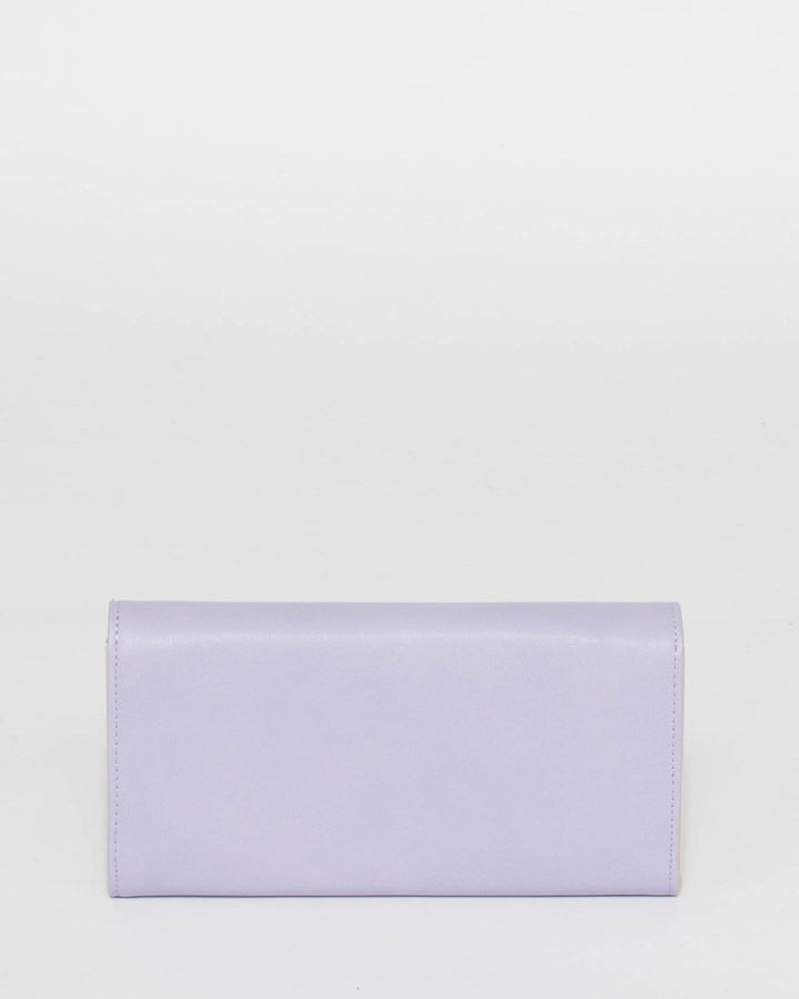 Purple Natalie Panel Wallet | Wallets