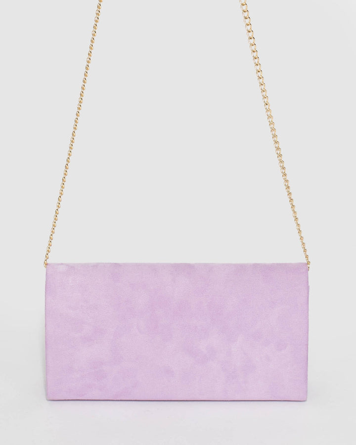 Purple Sammie Clutch Bag | Clutch Bags
