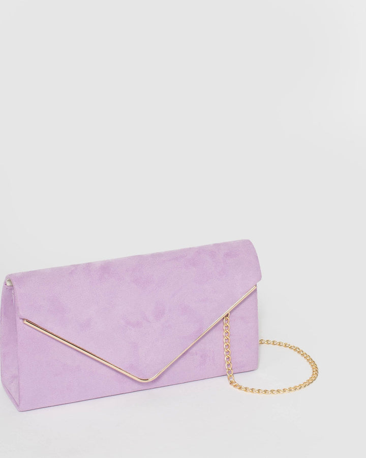 Purple Sammie Clutch Bag | Clutch Bags