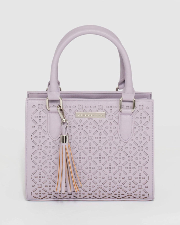 Purple Sia Punchout Mini Bag | Mini Bags
