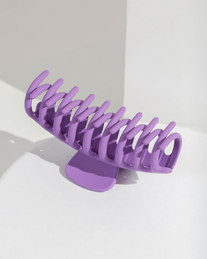 Colette by Colette Hayman Purple Soft Neon Claw Clip
