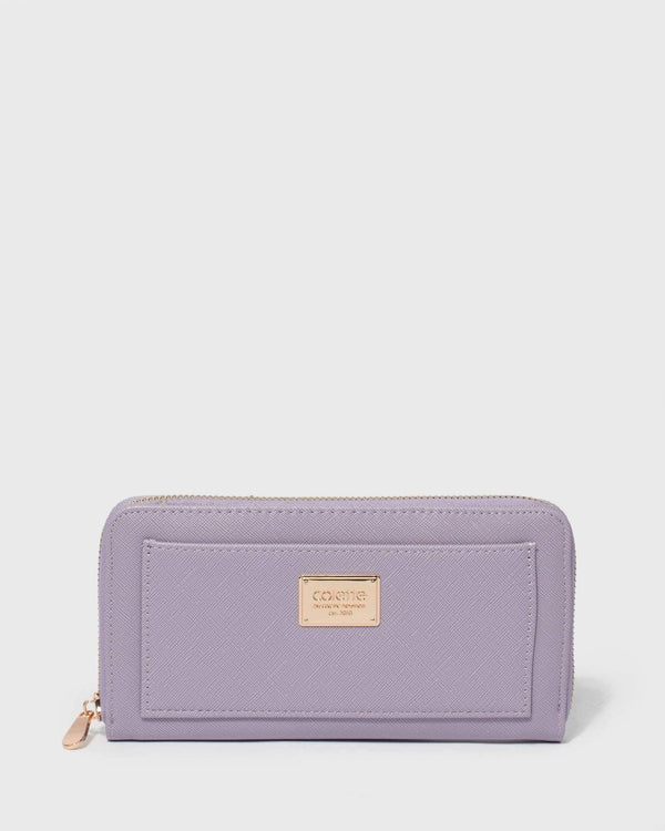 Purple Tarryn Wallet | Wallets