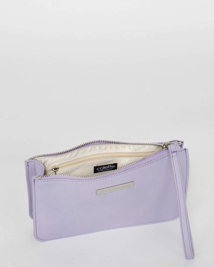 Purple Willow Wristlet Clutch Bag | Purses