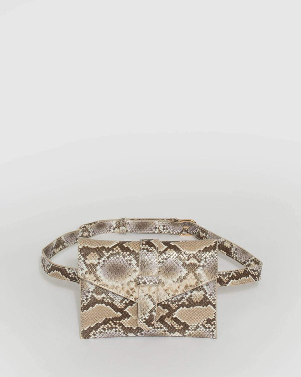 Python Kelly Envelope Bumbag | Bumbag