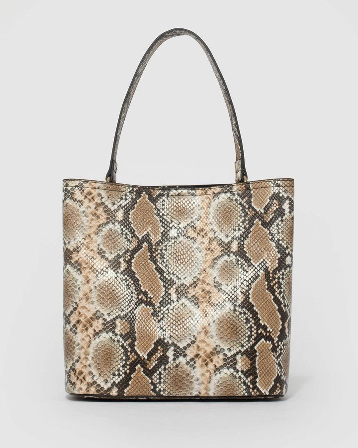 Python Melanie Medium Bucket Bag | Purses