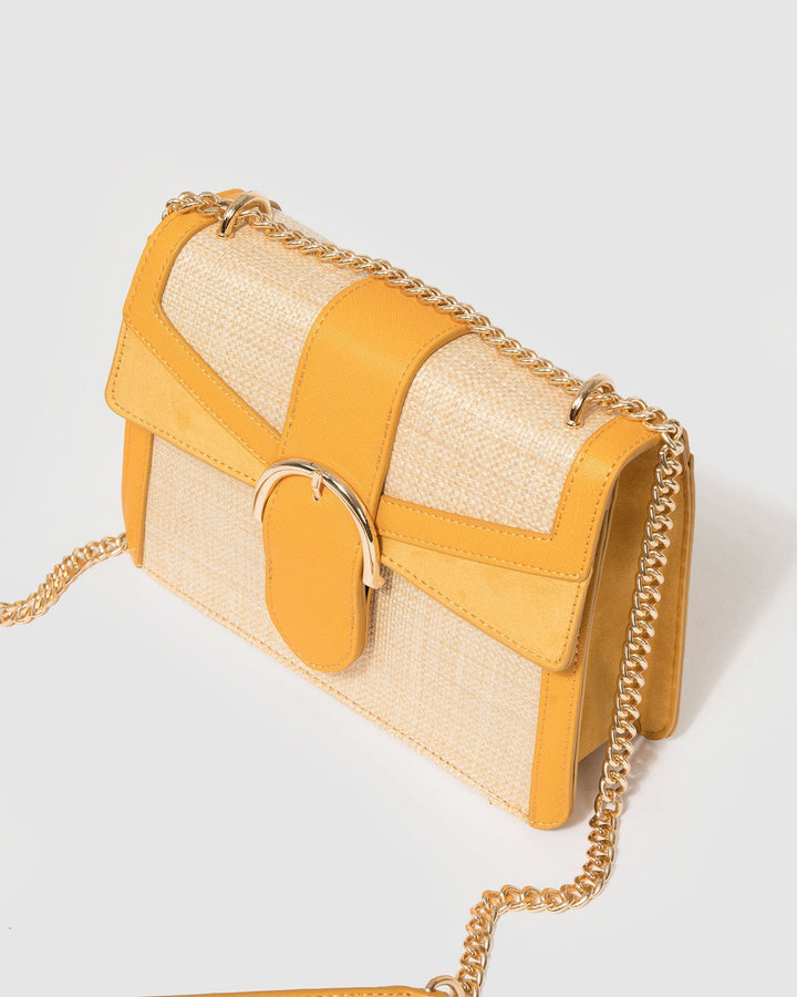 Colette by Colette Hayman Rachel Yellow Crossbody Bag