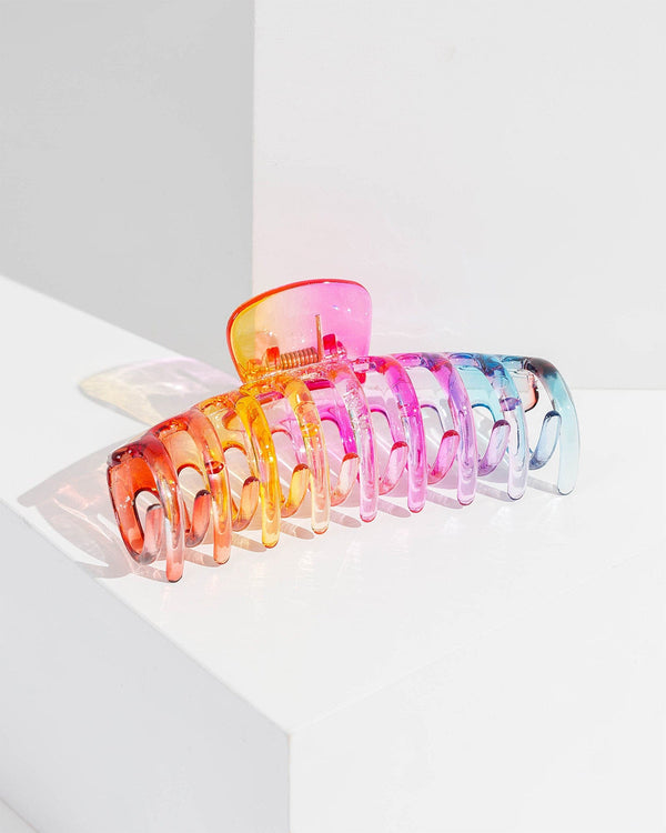 Colette by Colette Hayman Rainbow Ombre Effect Claw Clip