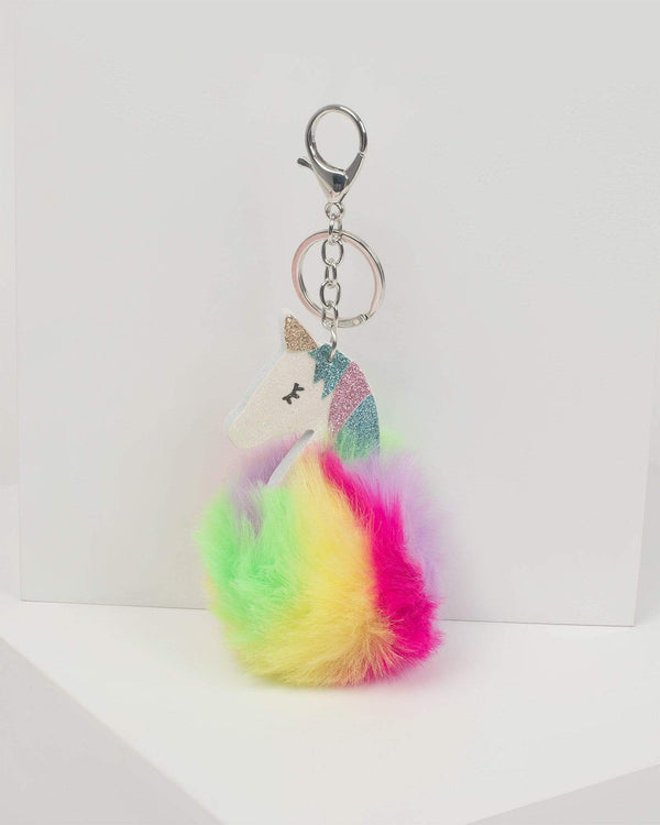 Rainbow Unicorn Keyring | Accessories