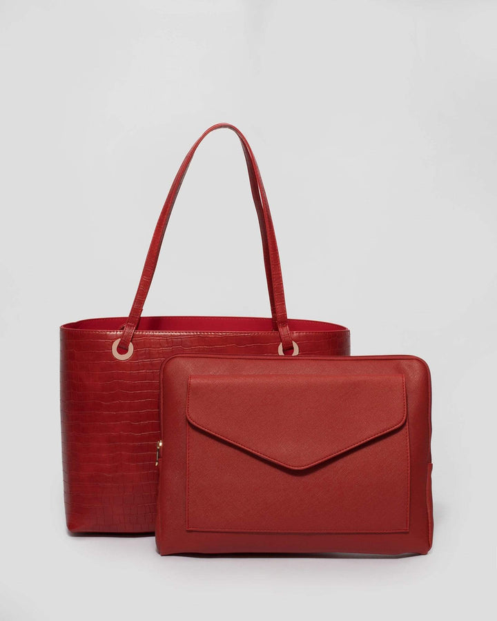 Red Anya Tote Bag | Tote Bags