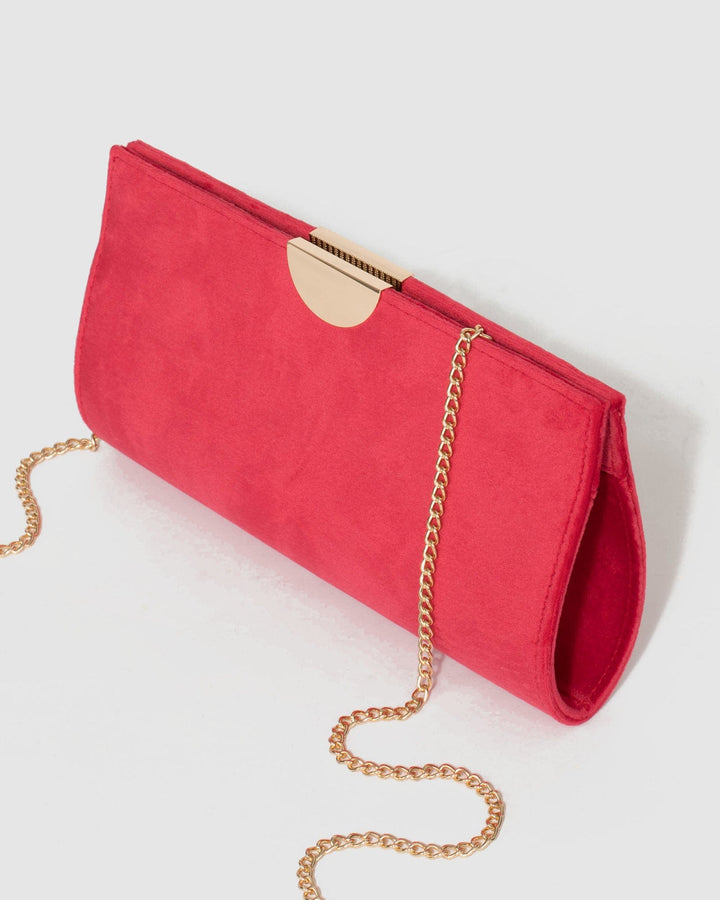 Colette by Colette Hayman Red Carlie Clutch Bag