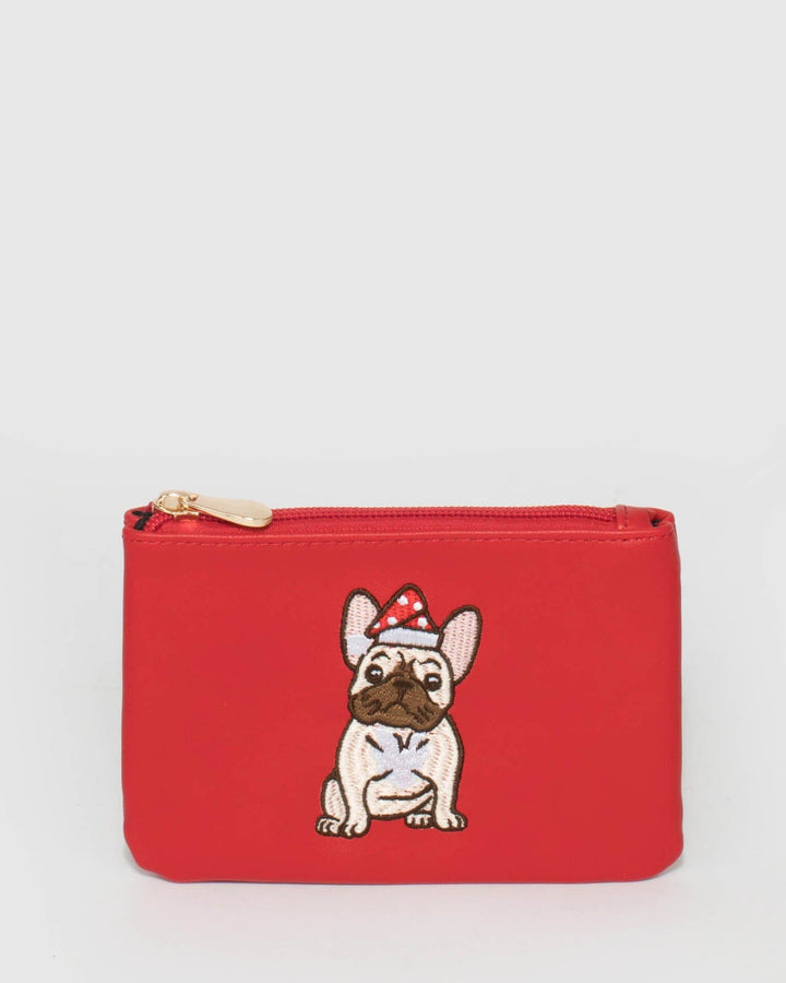 Red Christmas Puppy Purse | Purses