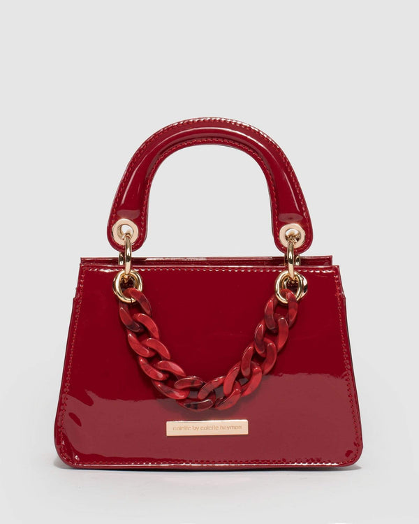 Red Danica Handle Mini Bag | Mini Bags