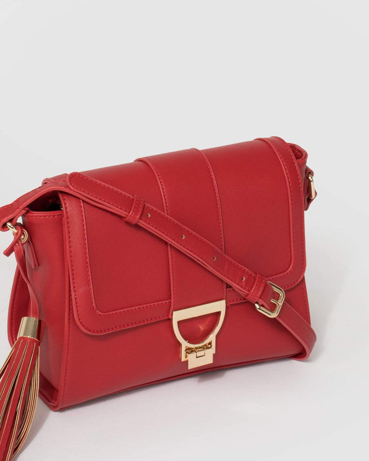 Red Dianna Crossbody Bag | Crossbody Bags