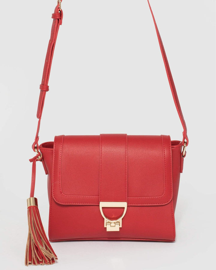 Red Dianna Crossbody Bag | Crossbody Bags
