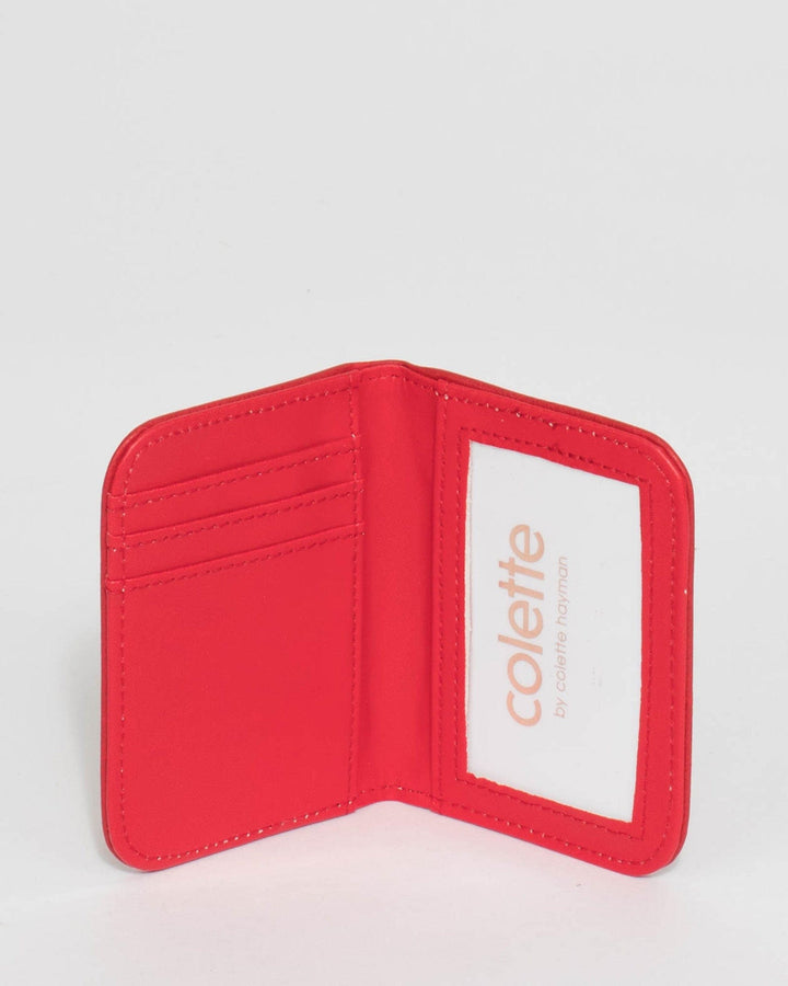 Colette by Colette Hayman Red Est Credit Card Purse