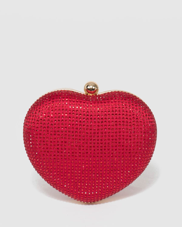 Colette by Colette Hayman Red Heart Crossbody