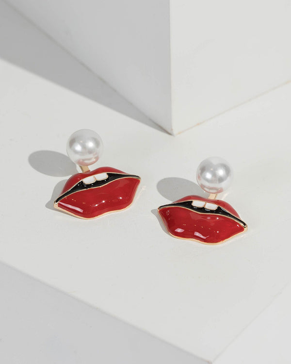 Red Hot Lips Earrings | Earrings