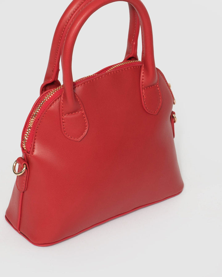 Colette by Colette Hayman Red Hua Top Handle Bag