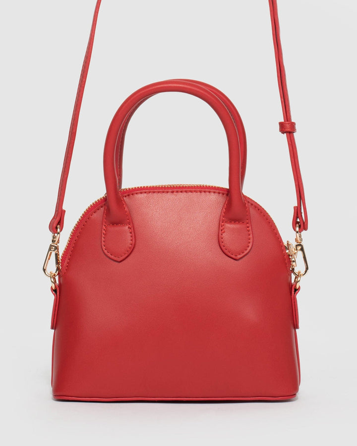 Colette by Colette Hayman Red Hua Top Handle Bag