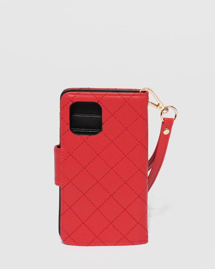 Colette by Colette Hayman Red Iphone 12 Pro Quilt Case