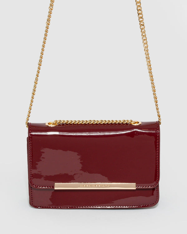 Red Lauren Chain Bag | Crossbody Bags