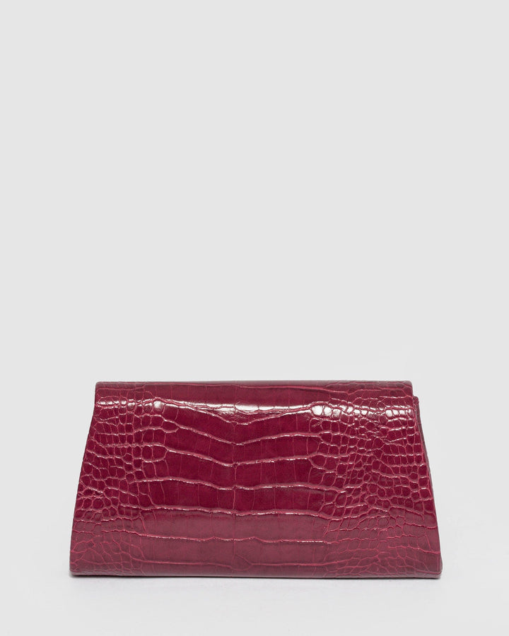 Red Leaha Evening Clutch Bag | Clutch Bags