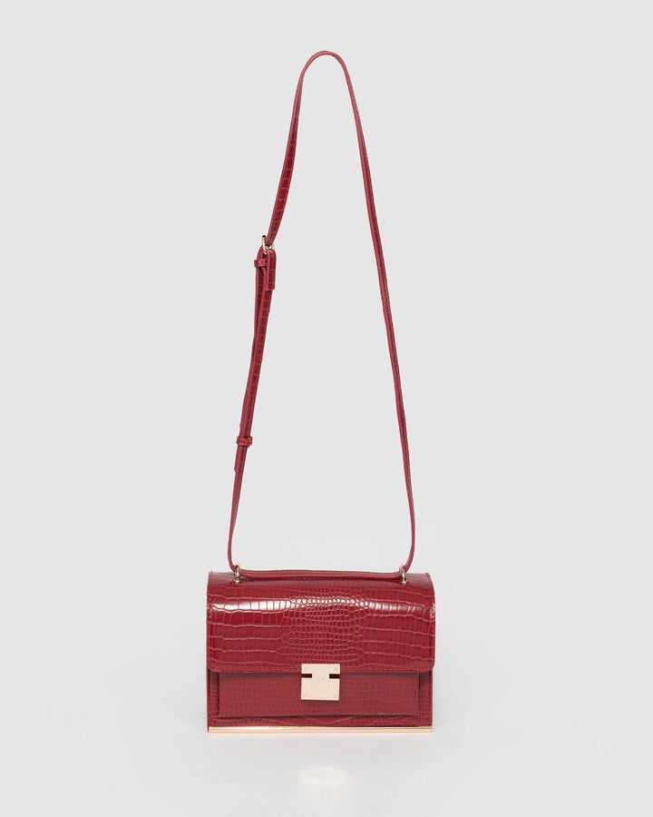 Red Lorraine Crossbody Bag | Crossbody Bags