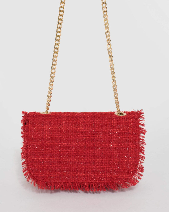 Red Olivia Crossbody Bag | Crossbody Bags