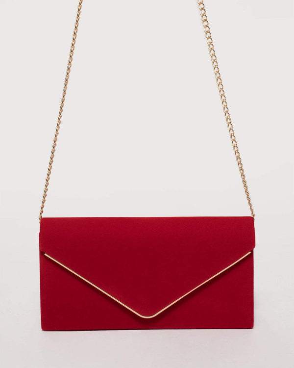Red Sammie Clutch Bag | Clutch Bags