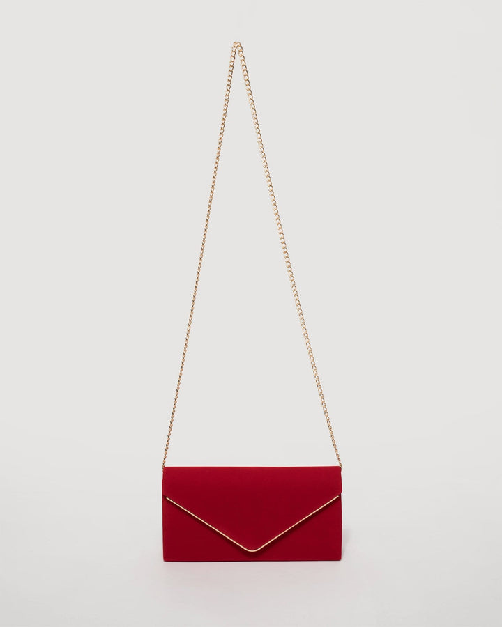 Red Sammie Clutch Bag | Clutch Bags