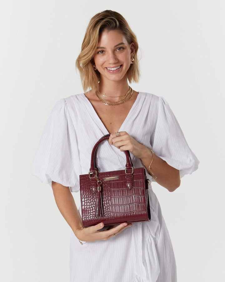 Red Sia Tassel Mini Bag | Mini Bags