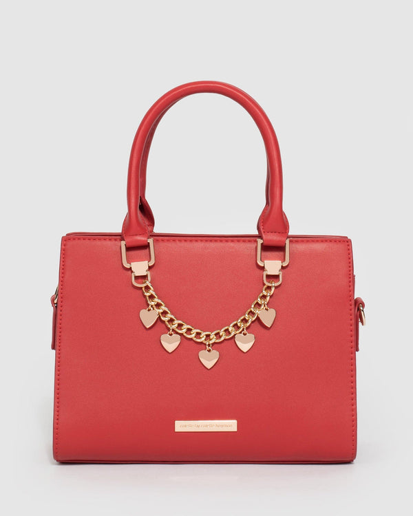 Red Stef Heart Mini Tote Bag | Mini Bags
