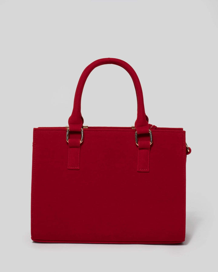 Red Steph Tag Mini Bag | Tote Bags