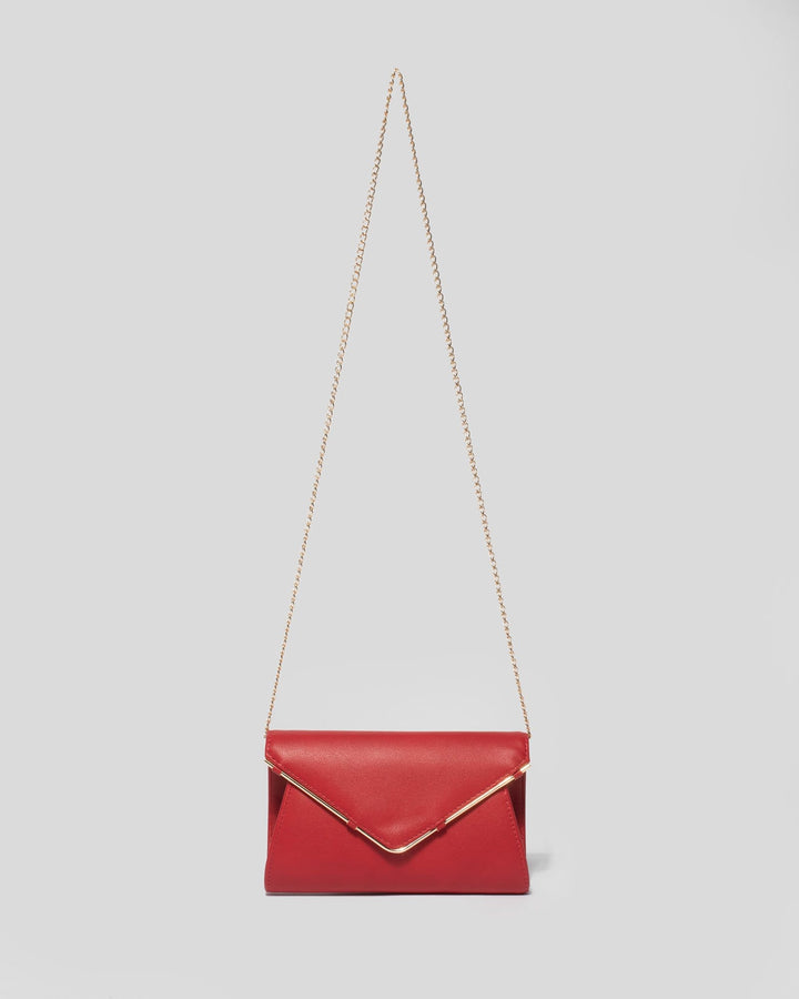 Red Stephanie Clutch Bag | Clutch Bags