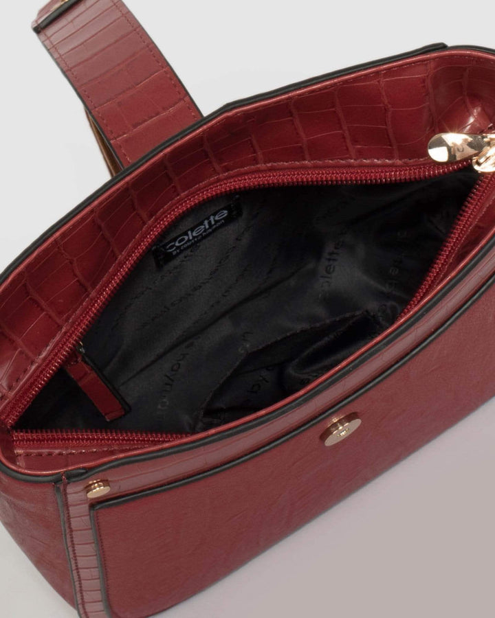 Red Susan Tassel Bag | Crossbody Bags