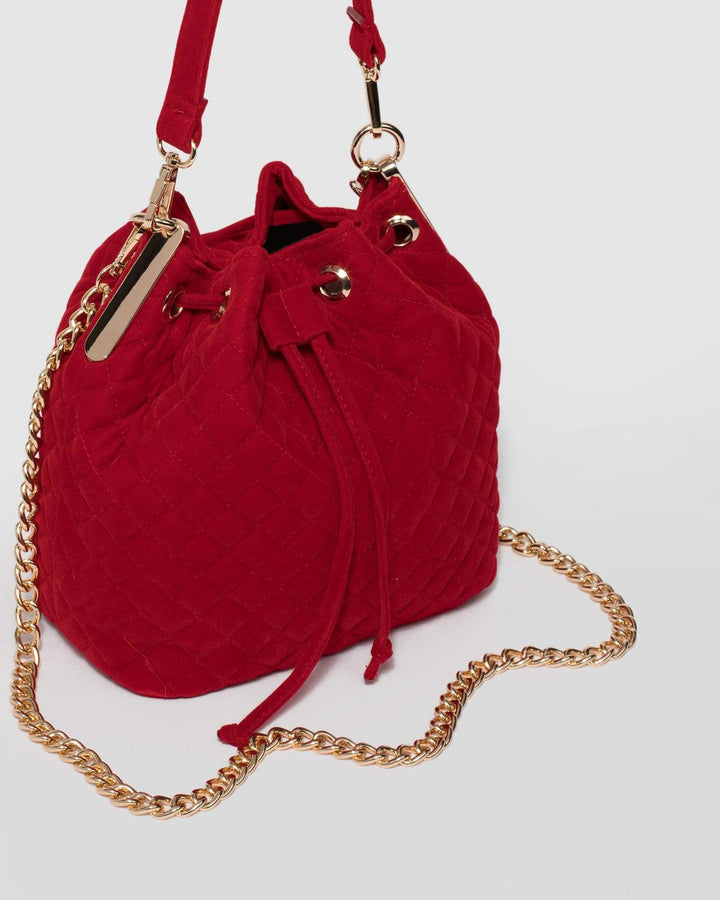 Red Valentine Bucket Bag | Bucket Bags