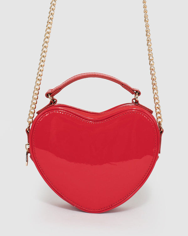 Red Valentine Mini Heart Bag | Crossbody Bags
