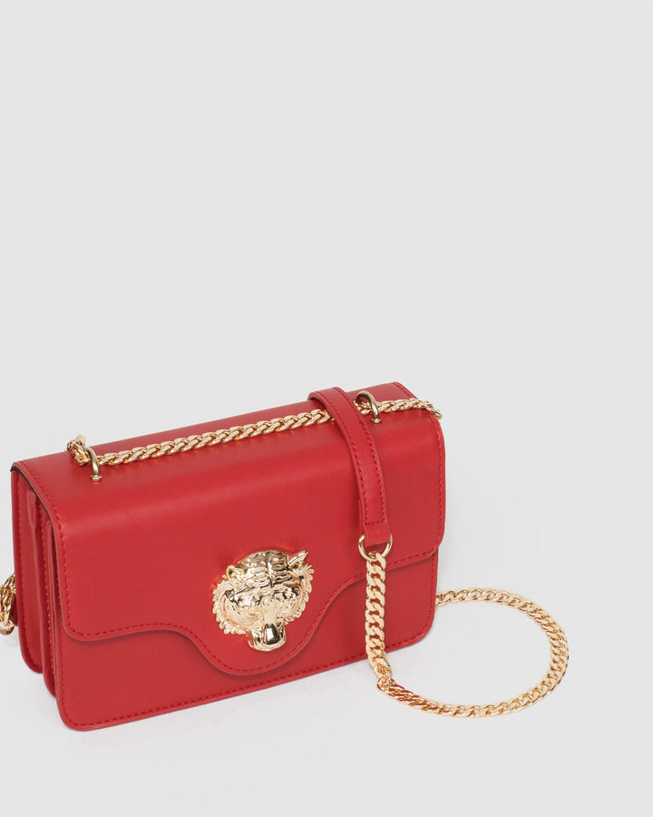 Colette by Colette Hayman Red Willow Tiger Face Crossbody Bag