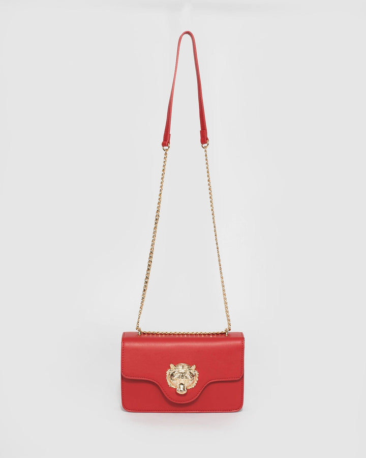 Colette by Colette Hayman Red Willow Tiger Face Crossbody Bag