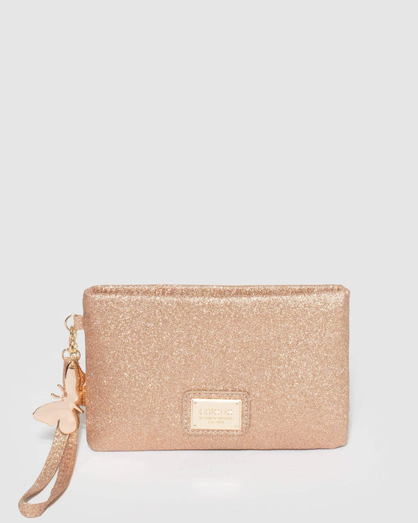 Rose Gold Emery Butterfly Purse | Purses