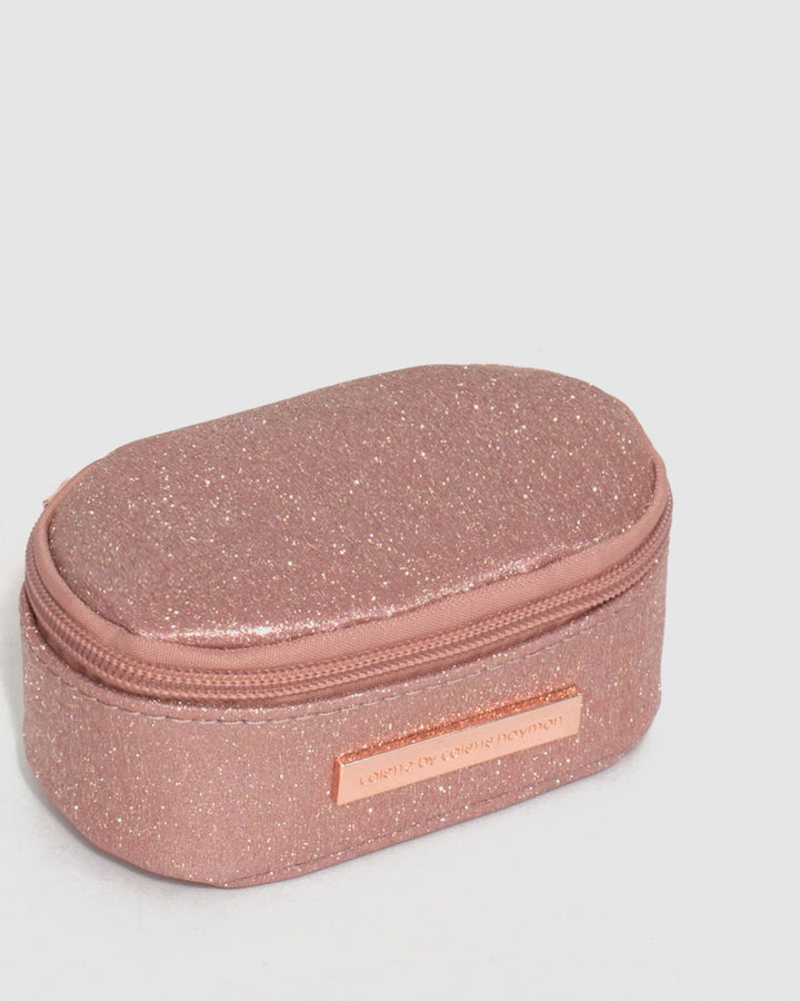 Rose Gold Jewel Purse With Gold Hardware | Purses