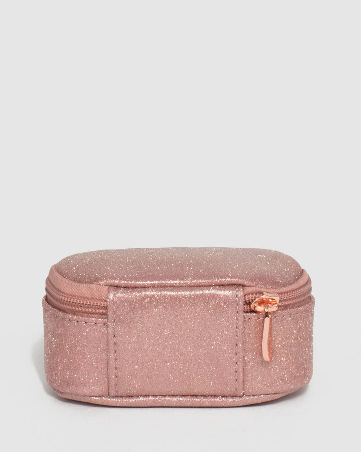 Rose Gold Jewel Purse With Gold Hardware | Purses