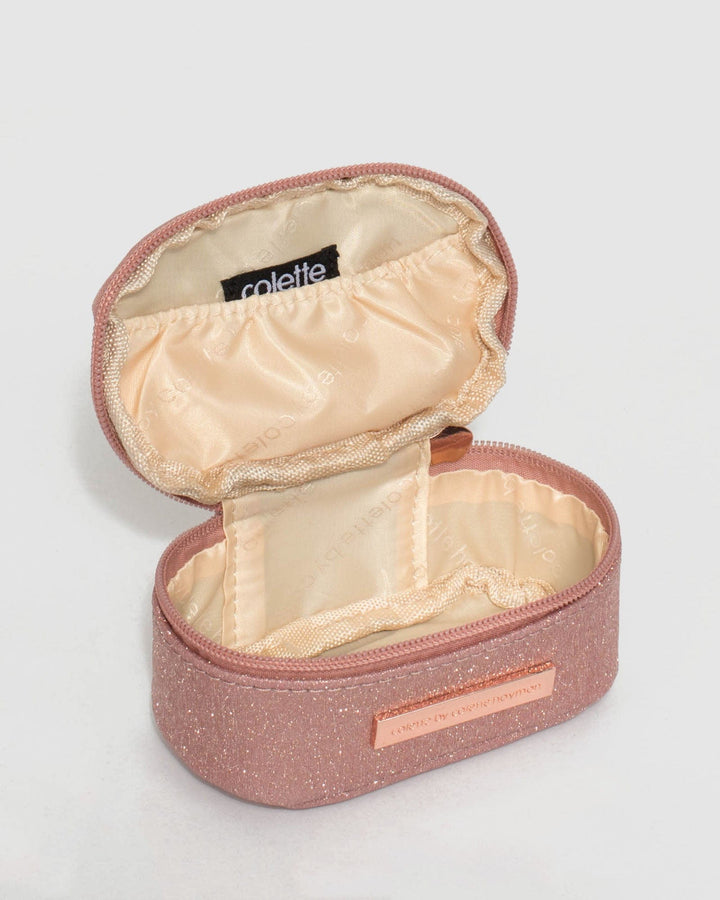 Rose Gold Jewel Purse With Gold Hardware | Purses