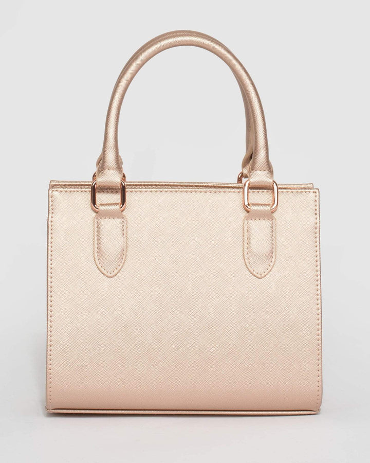 Rose Gold Sia Tassel Mini Bag | Mini Bags